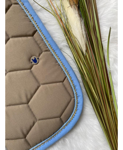 Tapis shetland taupe et...