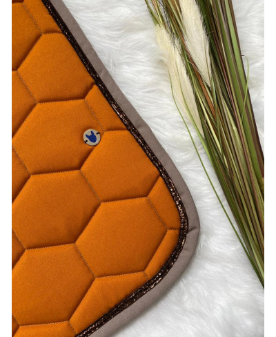 Tapis dressage safran et...
