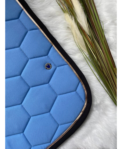 Tapis dressage bleu ciel et...