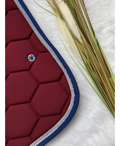 Tapis Lie de vin marine et...