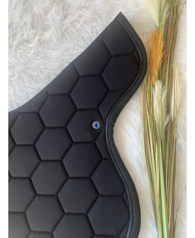 Tapis de hunter noir et cuir