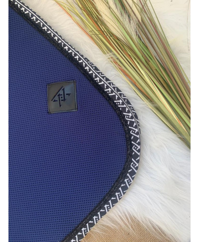 Mesh monogramme marine