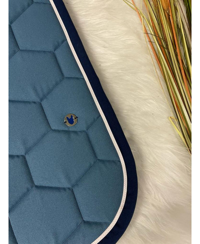Tapis dressage bleu glacier...