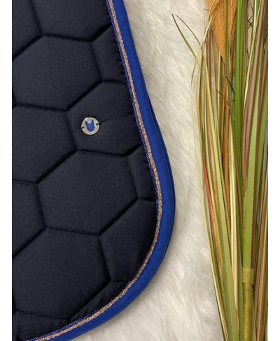 Tapis marine bord bleu roi