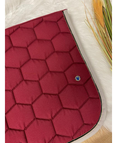 Tapis lie de vin et gris...