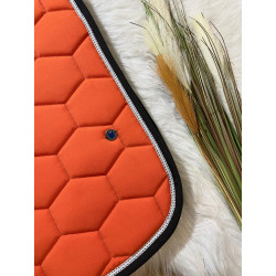 Tapis Orange bord...