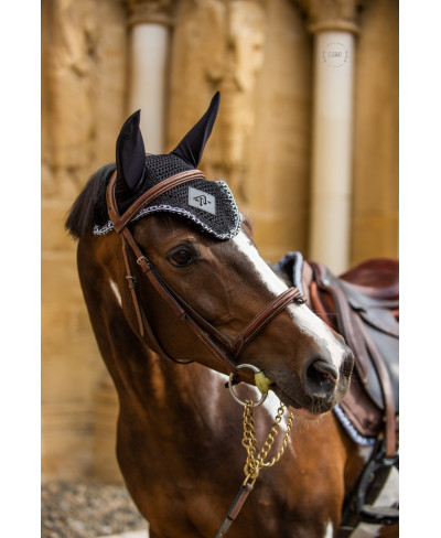 Bonnet Monogramme Noir