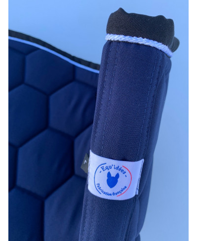 Tapis dressage Marine et Noir