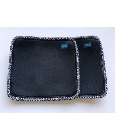 Sous bandes Maille 3D Monogramme Noir