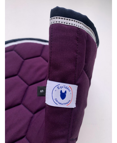 Tapis poney Prune et Marine