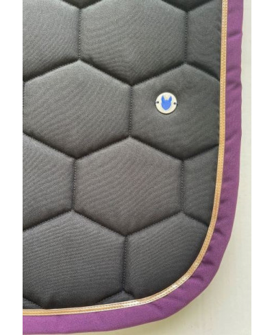 Tapis Dressage Noir et Prune
