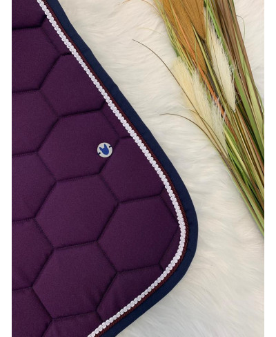 Tapis aubergine bord marine...