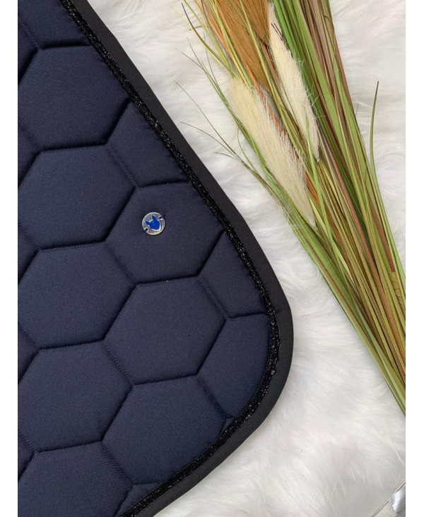 Tapis de Selle Classique Team - Marine - Pénélope Store Tapis de Selle Classique Team - Marine - Pénélope Store